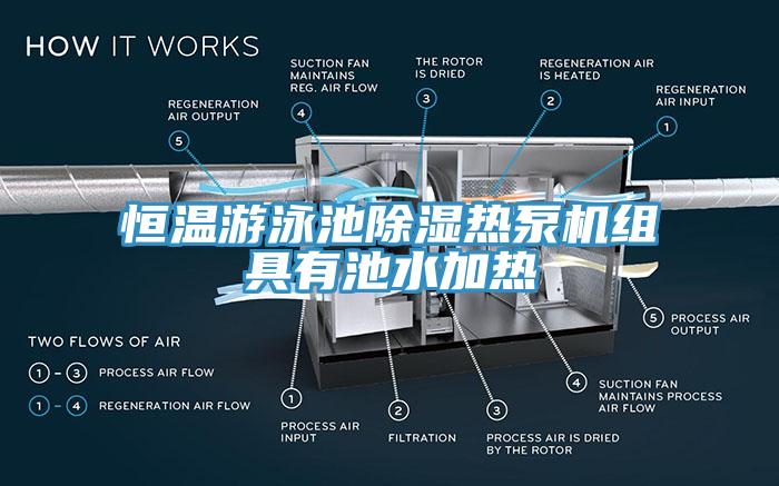 恒温游泳池除湿热泵机组具有池水加热