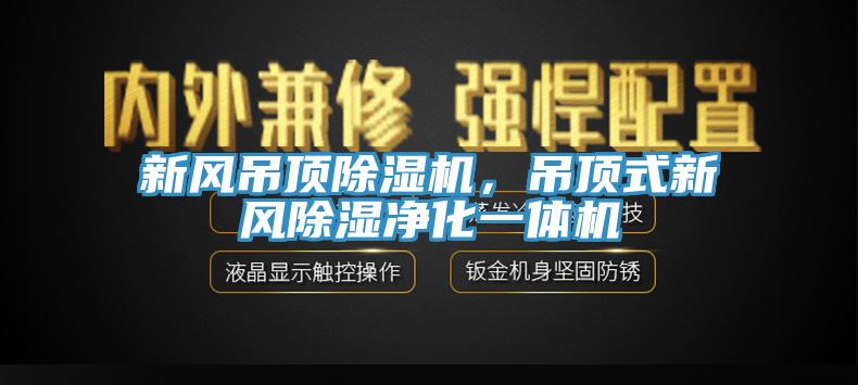 新风吊顶91香蕉视频下载网站，吊顶式新风除湿净化一体机