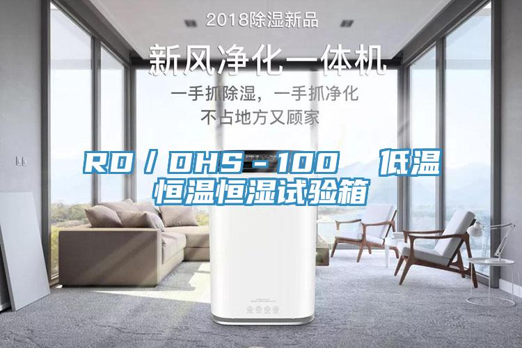 RD／DHS－100  低温恒温恒湿试验箱