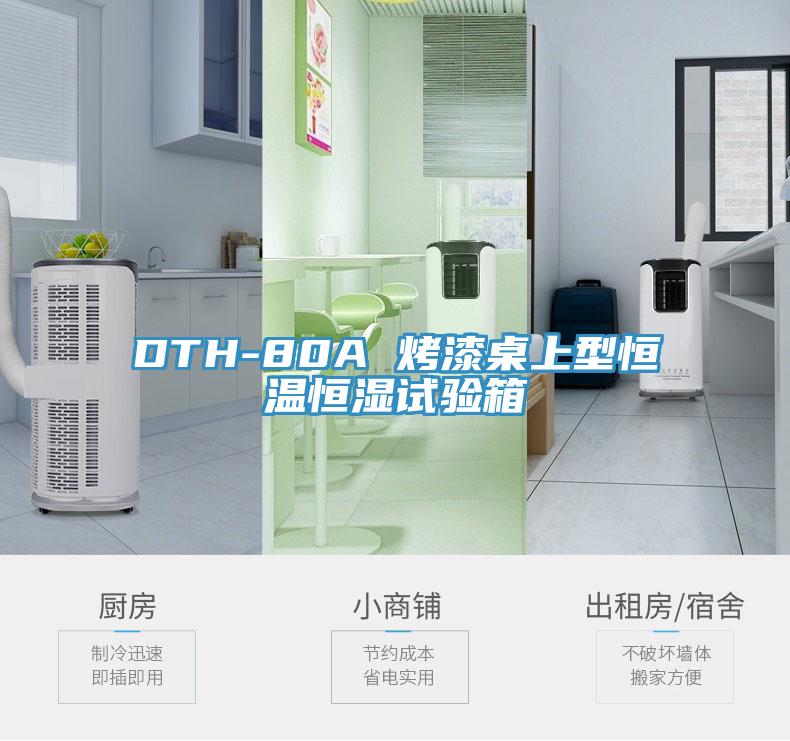 DTH-80A 烤漆桌上型恒温恒湿试验箱