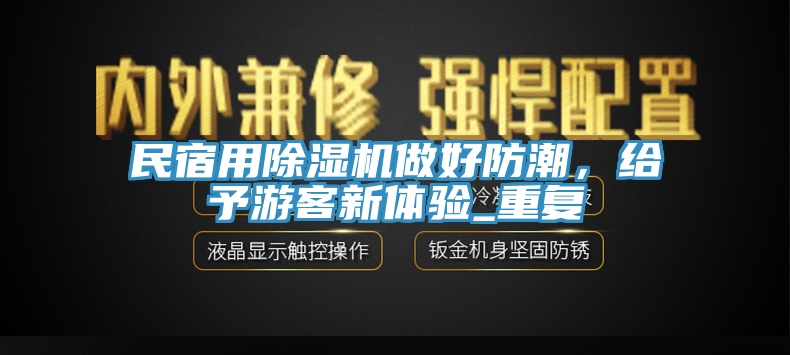 民宿用91香蕉视频下载网站做好防潮，给予游客新体验_重复