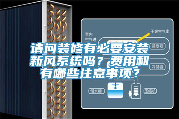 请问装修有必要安装新风系统吗？费用和有哪些注意事项？