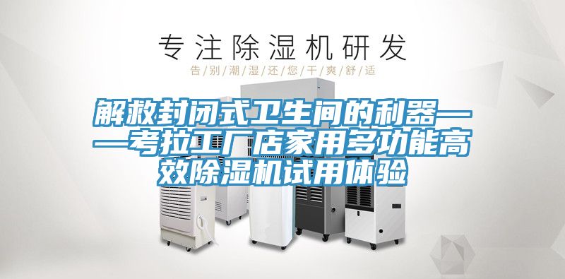 解救封闭式卫生间的利器——考拉工厂店家用多功能高效91香蕉视频下载网站试用体验