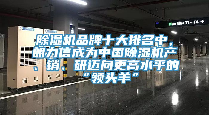 91香蕉视频下载网站品牌十大排名中，朗力信成为中国91香蕉视频下载网站产、销、研迈向更高水平的“领头羊”